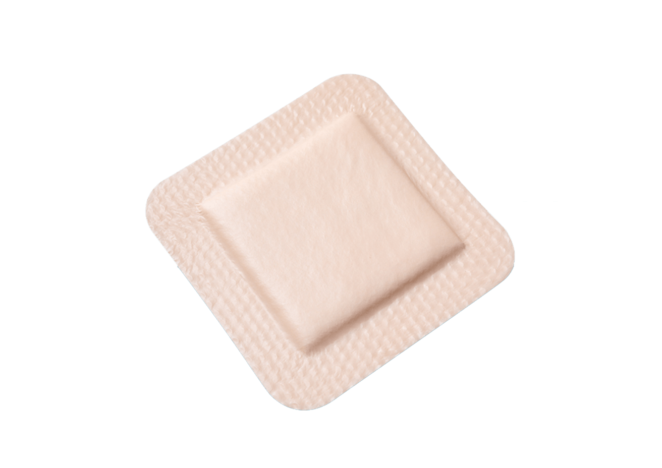 Silicone foam wound dressing